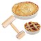 Norpro Wood Pastry/Pizza Roller, 4-Inch Hardwood Dough Roller